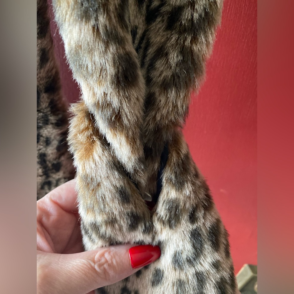 Talbots Kids Leopard Print Scarf One Size